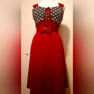 NWOT WOMEN'S PLUS SIZE RETRO STYLE PARTY DRESS
